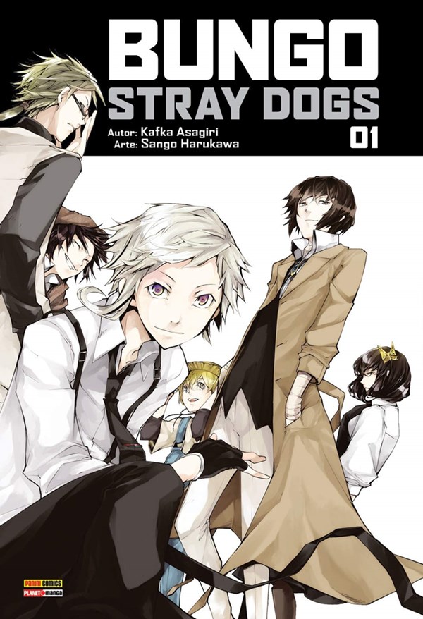  Editora Panini lança o mangá Bungo Stray Dogs
